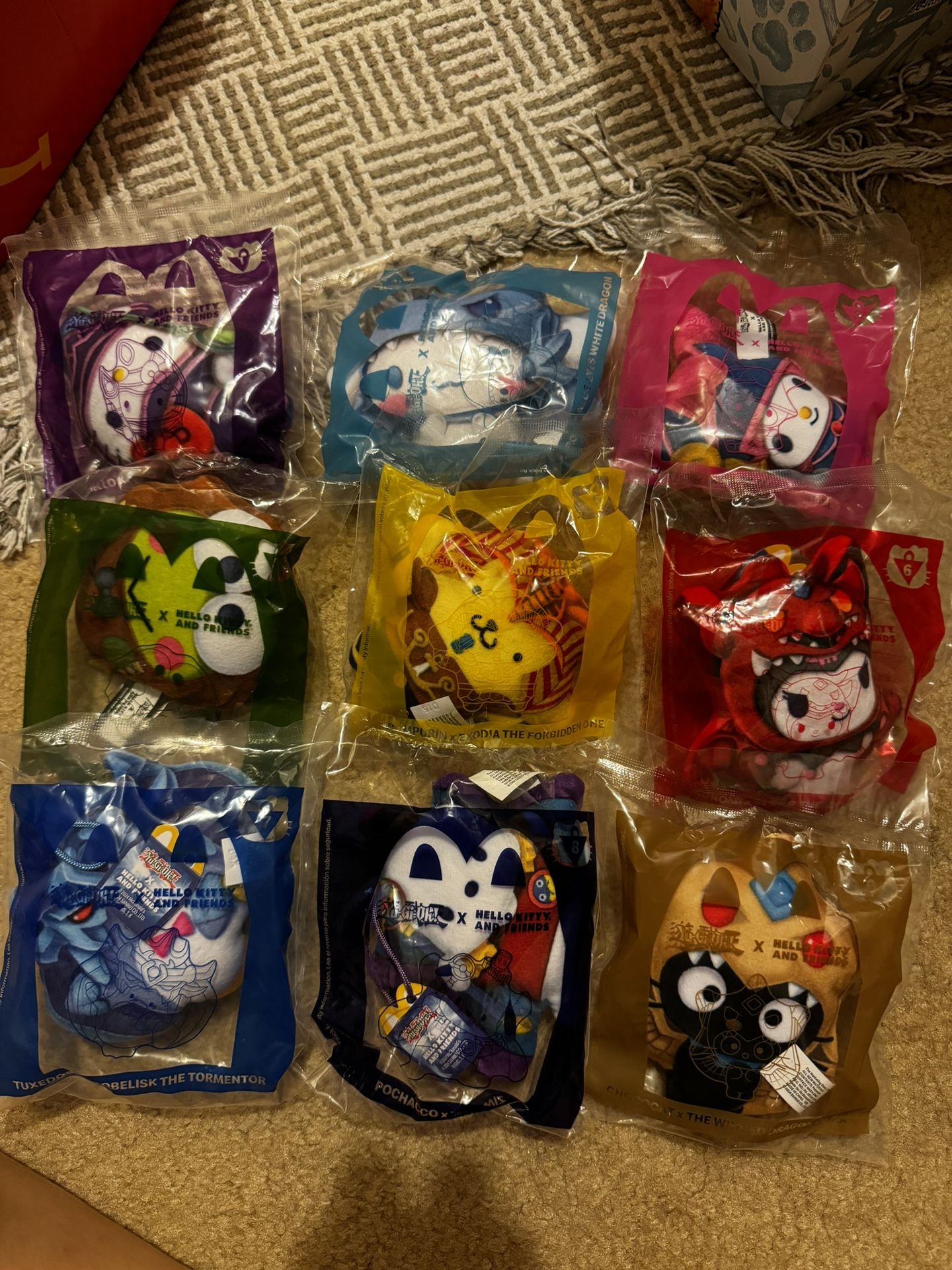 McDonald’s Sanrio X Yu Gi Oh Happy Meal