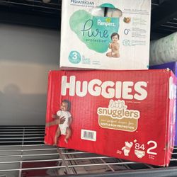 Huggies And pampers 