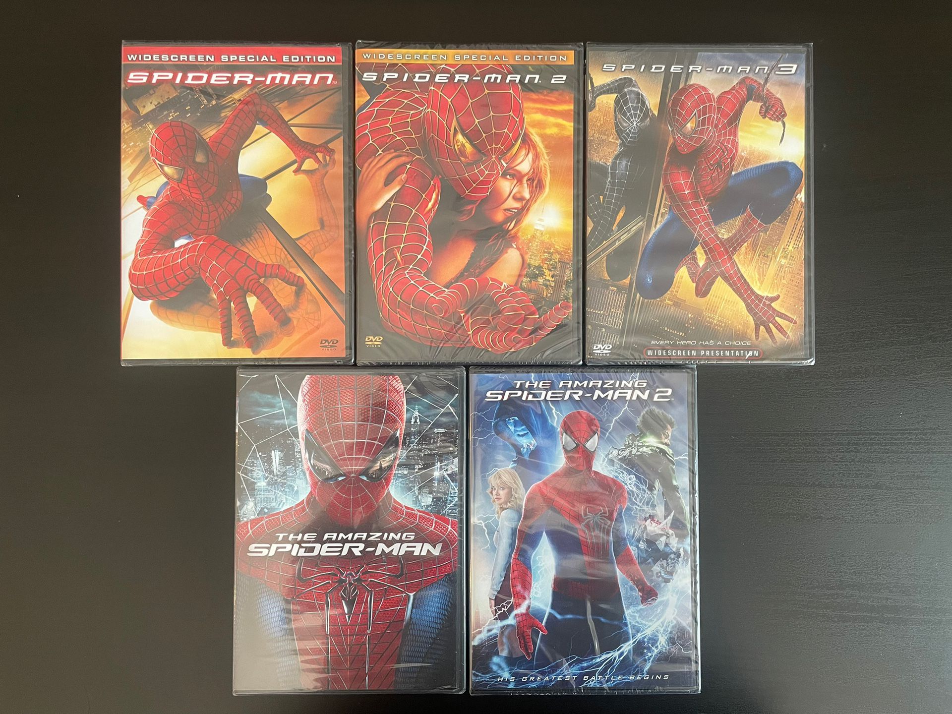 Unopened Spider Man Movies