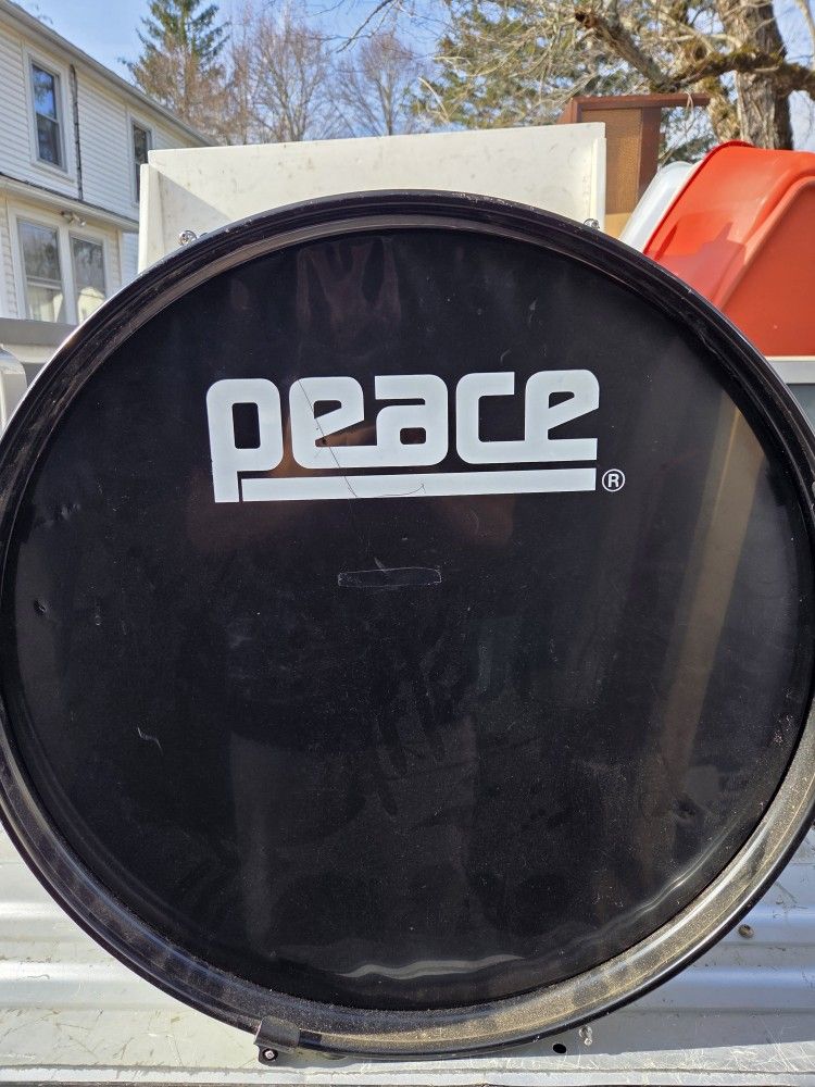 Peace Bass Drum