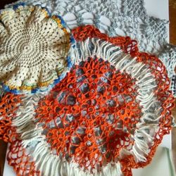 3 Vintage Doilies