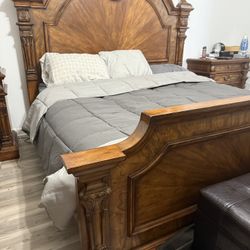 Bed Frame 100% Real Wood