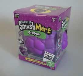 (New) Crazy Fun Smush Mart Grape Scented Squishy  Viral TOy