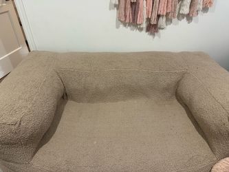 Oversized bean bag sofa