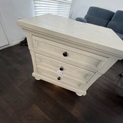 White Nightstand 