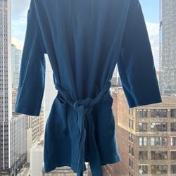 Bathrobe for Kids Sz 3T Blue Toddler Baby Clothes