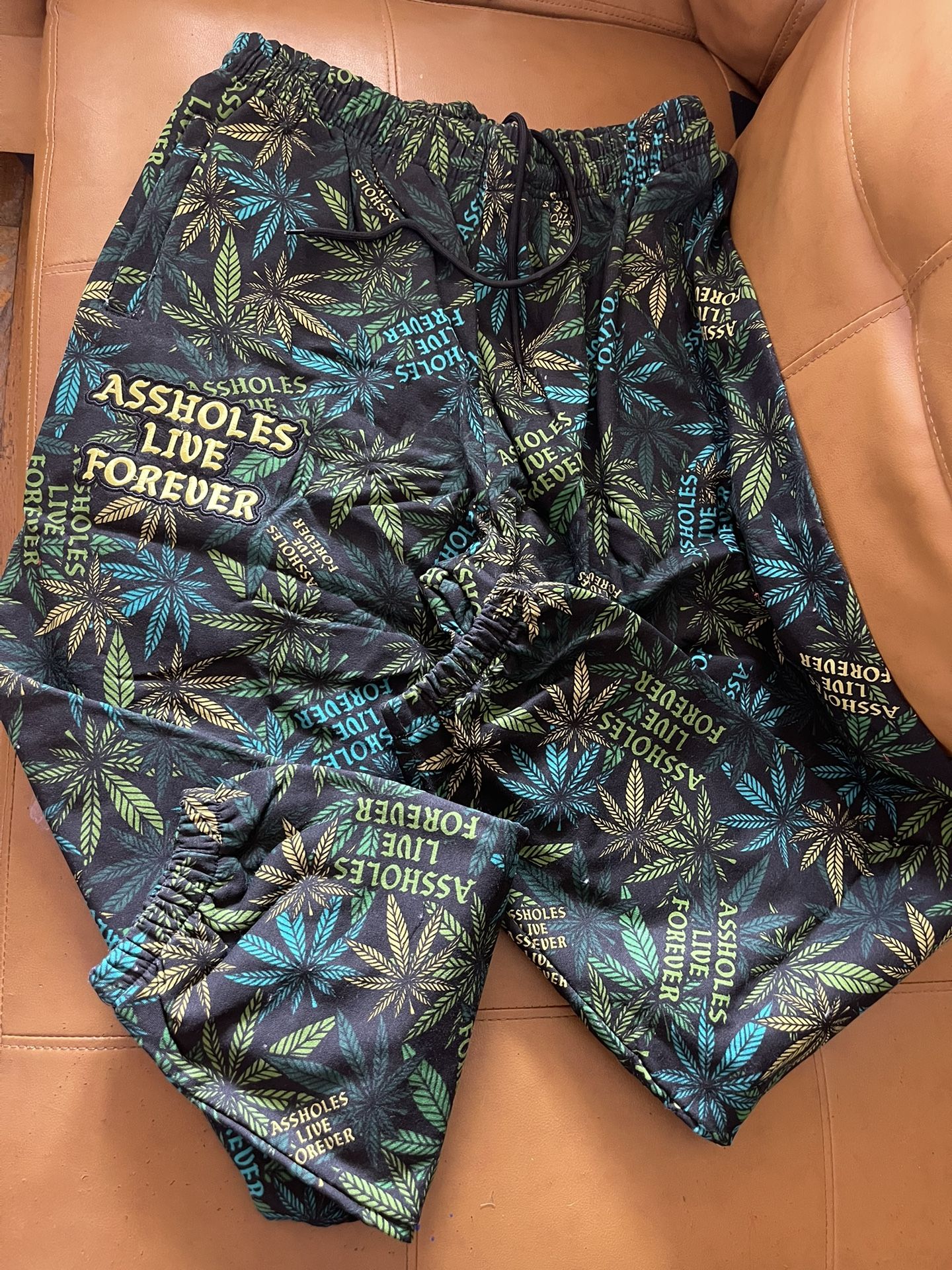 Adult pants and sweatshirt