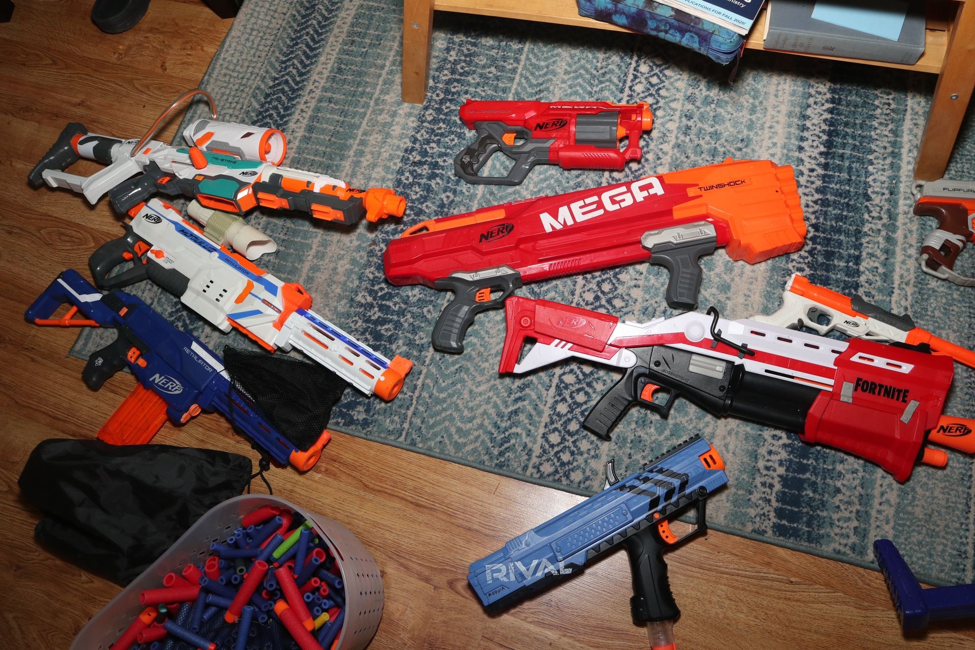 Lot Of Nerf Guns