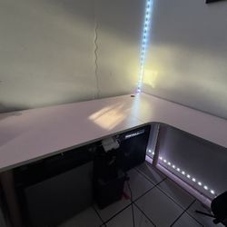 Pink L-Shaped Desk (Right Side) NEED GONE ASAP!!