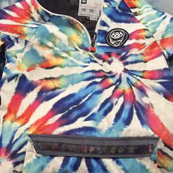RARE women’s 686 Grateful Dead tie dye snowboarding jacket