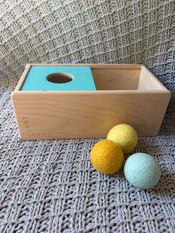 Wooden Lovevery baby toy