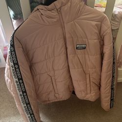 Pink Adidas Puffer Jacket 