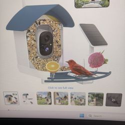 Bird Feeder With Camera, AI Identify  Birds Species, 