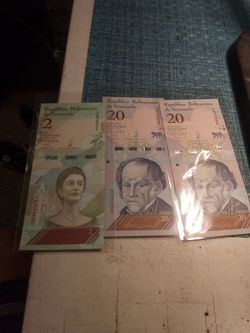 3 notes Venezuela