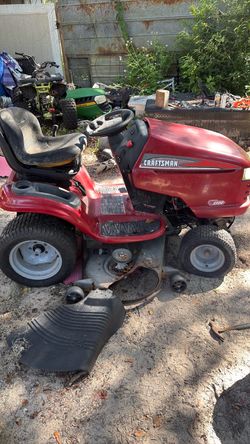 Craftsman riding lawnmower FS 5500