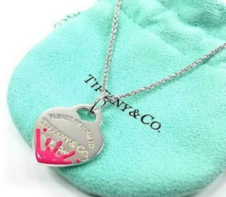 Light Pink Tiffany's Necklace 
