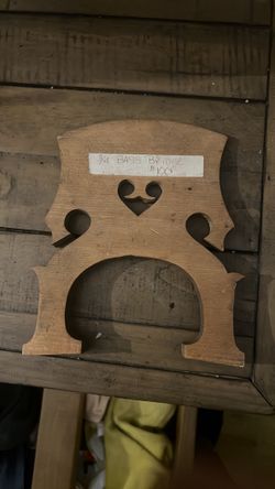 Upright Bass bridge 3/4