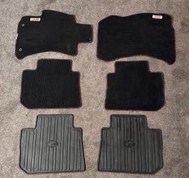 Subaru STI Carpet & Rubber Floor Mats