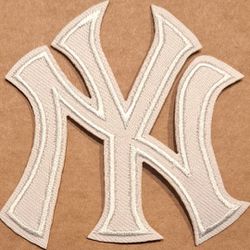 New York Yankees embroidered Iron on patch 6 pcs.