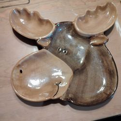 Cute Moose Platter