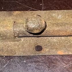 Vintage Barrel Slide Bolt Door Lock 6 inches