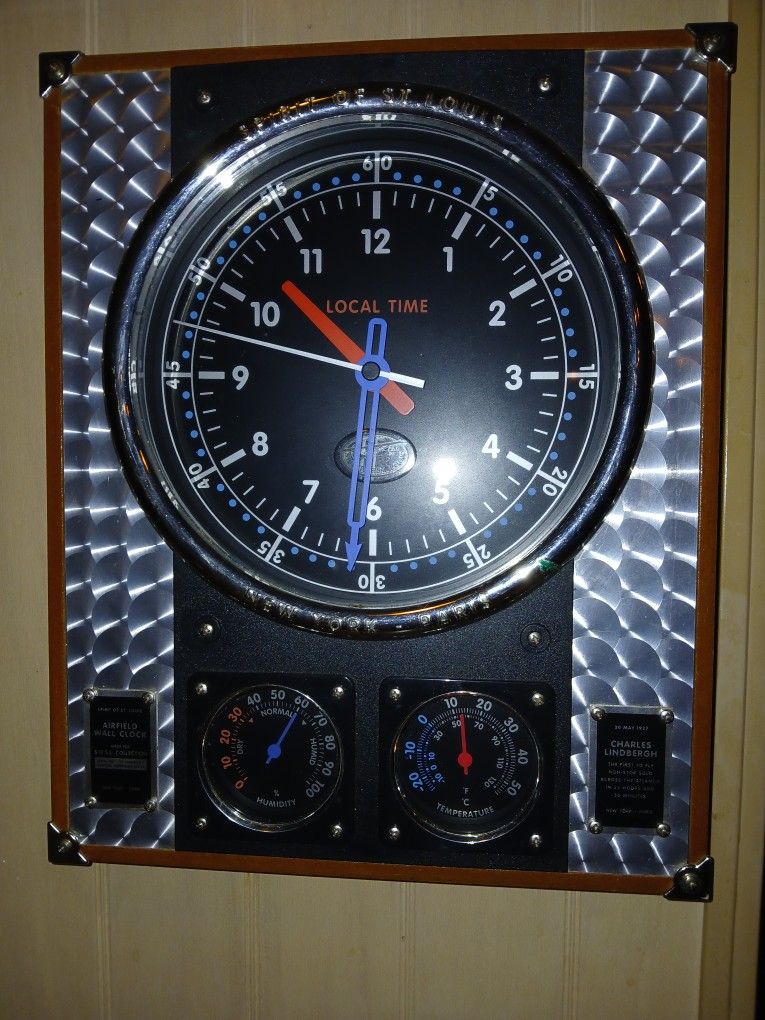 Spirit of St louis clock