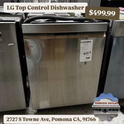 LG Dishwasher Top Control
