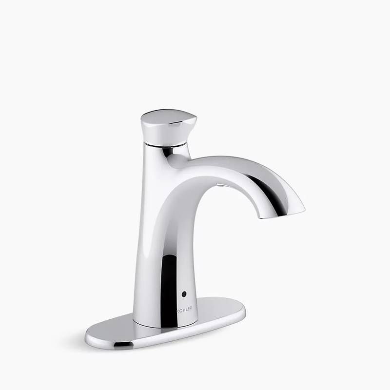 Retail $239.00) Kohler K-R32929-4D-CP Willamette Touchless Bathroom Sink Faucet, 1.2 gpm, Polished Chrome