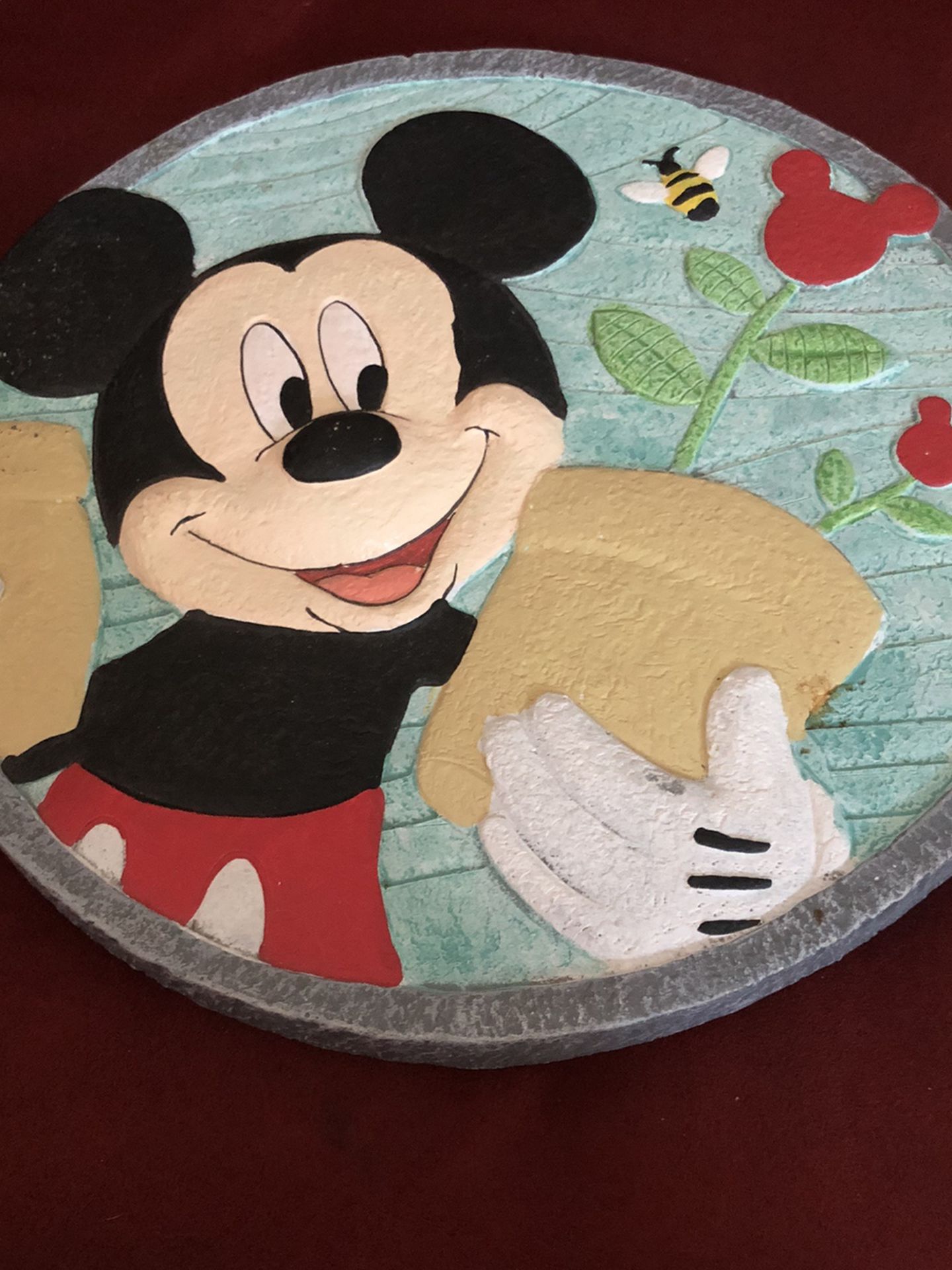 Mickey Mouse Garden Stepping Stone