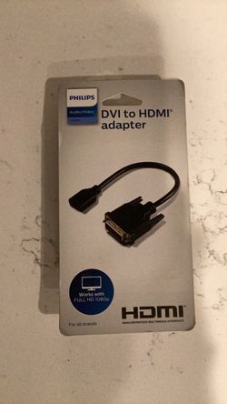 DVI to hdmi adapter
