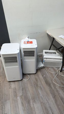 Air conditioner and Chairs for office or home