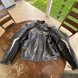 Spidi Leather Motorcycle Jacket