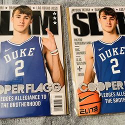 Cooper Flagg Slam Magazines ( 2 ) 