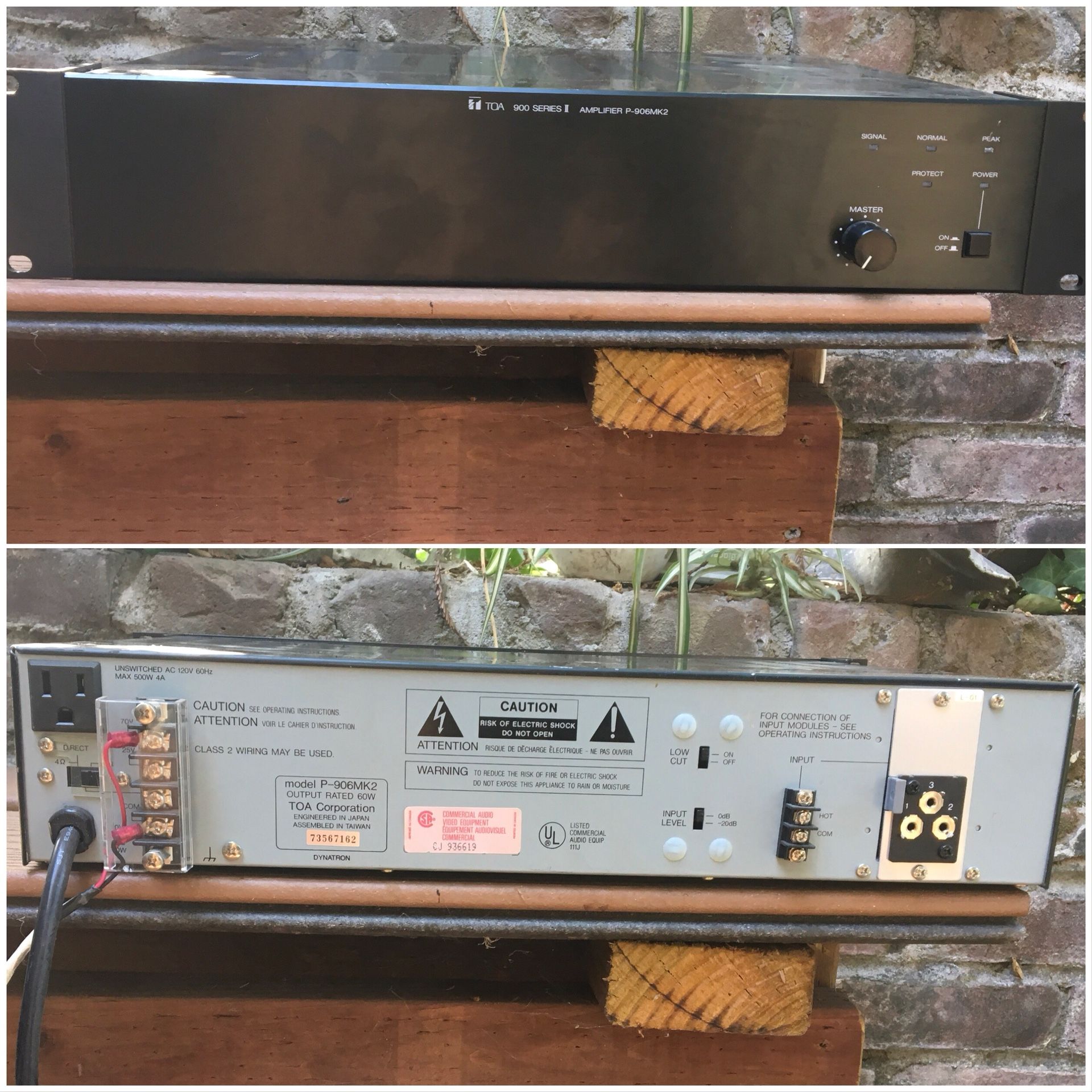 TAO 900 Series ii Power Amplifier a-906mk2