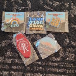 Camp Flog Gnaw Pins & Keychains
