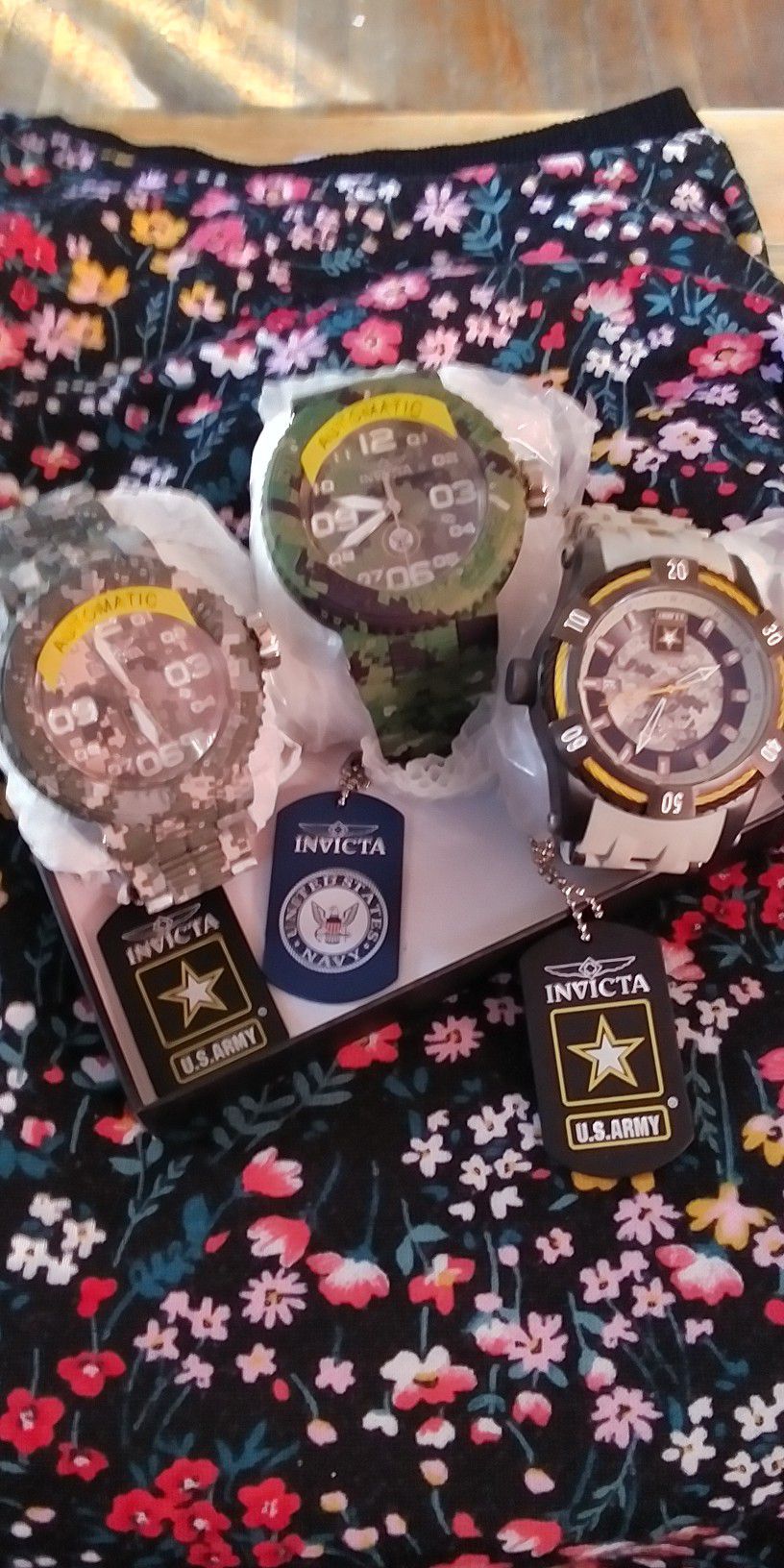 Military Edition Invicta watches!!