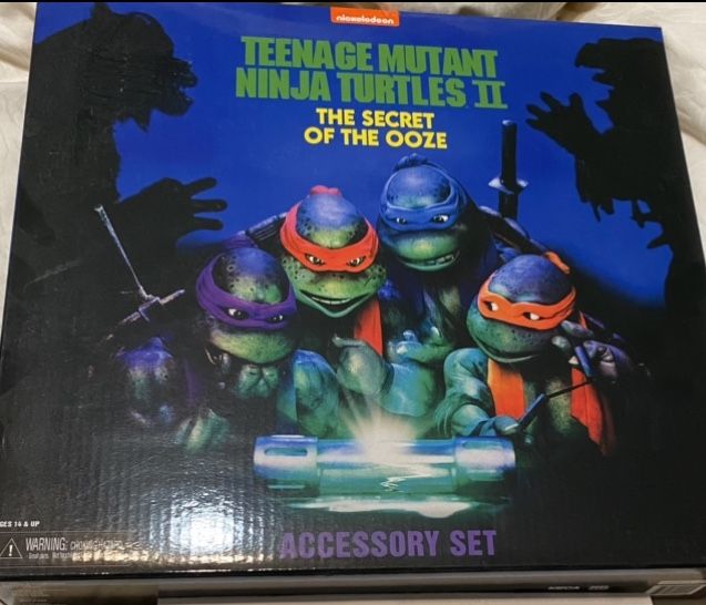 NECA TMNT Secret Od The ooze accessory set