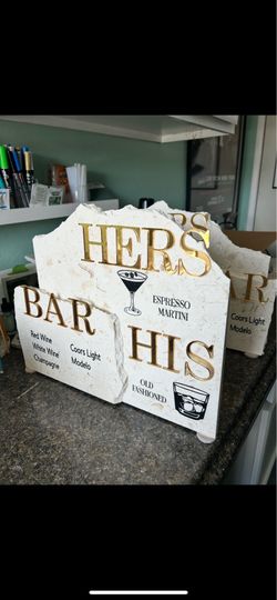Wedding Marble Signage