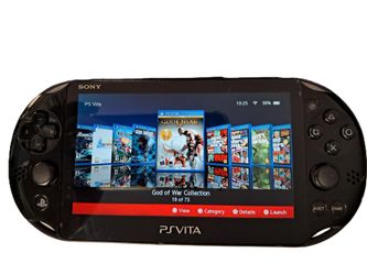 🔥 Sony PlayStation PS Vita PCH-2000 Black — Preloaded Games, Ready to Play + 7-Day Warranty 🔥