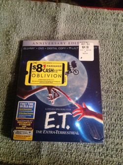 Et bluray , still sealed