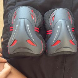 knee and wrist guards 