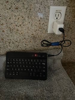 Black mini travel Wireless Keyboard
