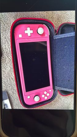 Nintendo Switch Lite Pink Handheld Console