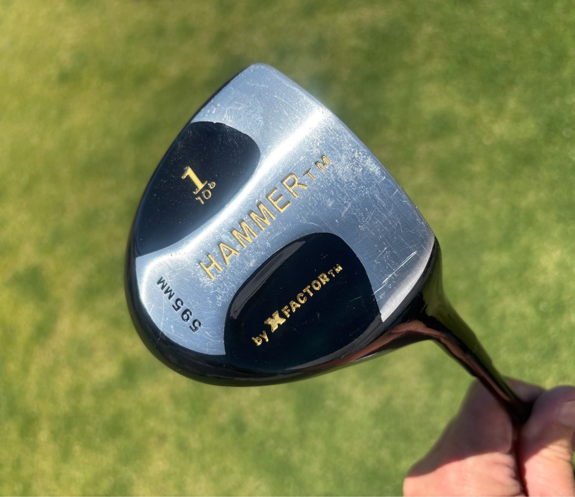GOLF RH X FACTOR HAMMER 595 MM 10* DRIVER