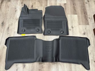 OEM Toyota 22-26 Tundra Front Rear All Weather Floor Liners