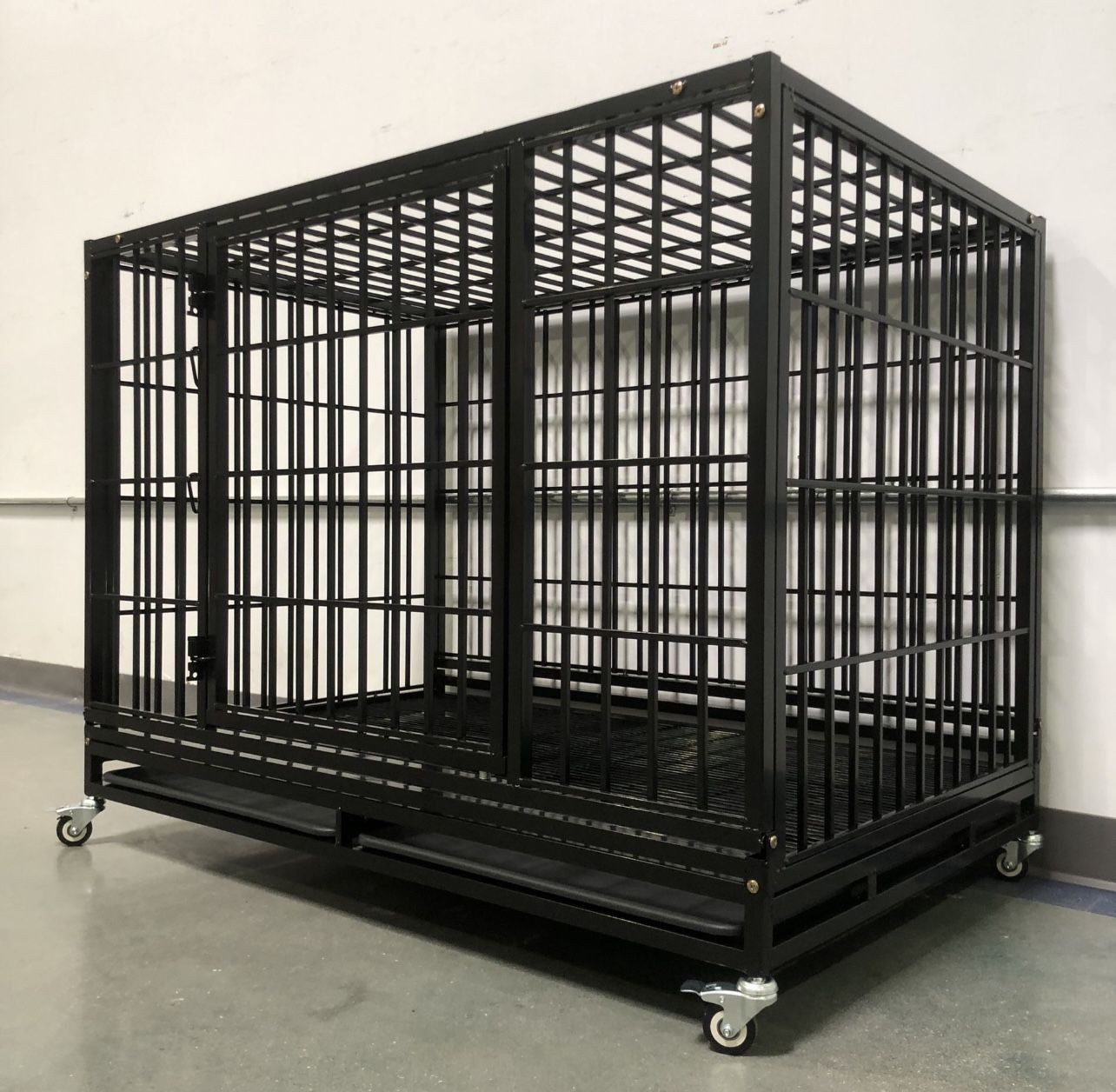 ⚡️NEW⚡️ Heavy Duty 48” Dog Kennel Cages‼️⚡️🐶🐕