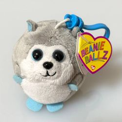 The Beanie Ballz Collection 2013 Yukon The Husky Key Clip Collectible Toy
