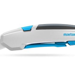 Martor 625001 Secupro Automatic Retractable Safety Knife, Standard, Gray