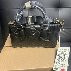 VALENTINO ORLANDI BLACK MINI TOTE BAG (Brand New)