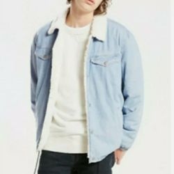 Levi's Men's Coach's Denim Sherpa Trucker Jacket Size S / M / L / XL